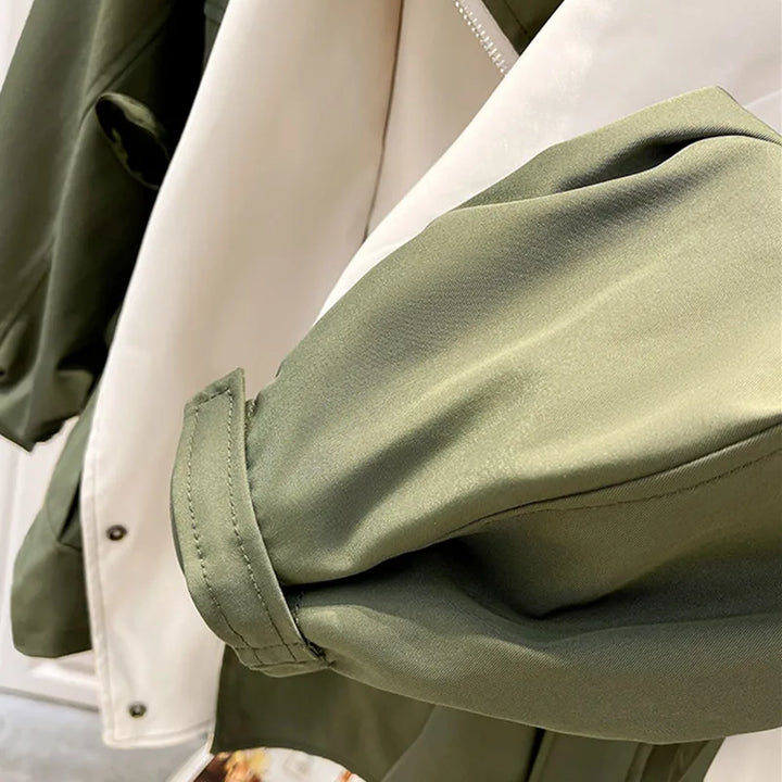 Valeria | Elegante wetterfesti Windbreaker-Jacke