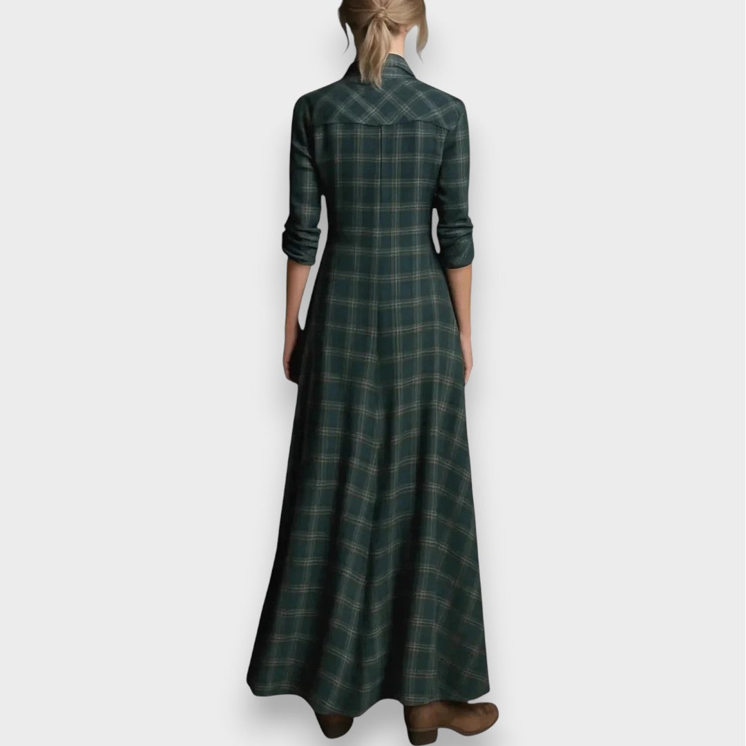 Sarah | Lässiges Karokleid