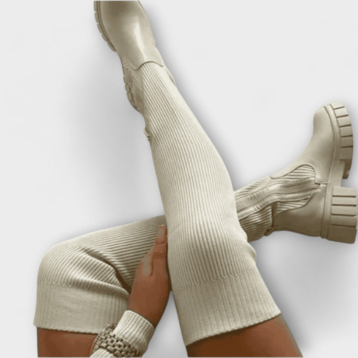 Overknee Winterstifel – Stilvoll, bequem und funktional