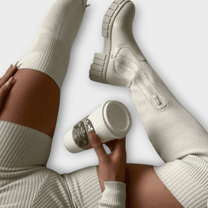 Overknee Winterstifel – Stilvoll, bequem und funktional