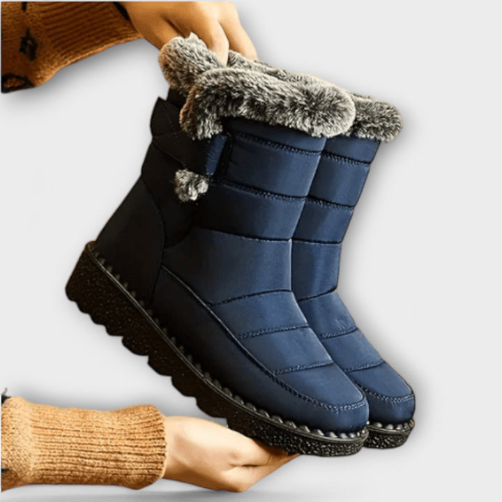 Wasserdichti Winterstifel für Dämme