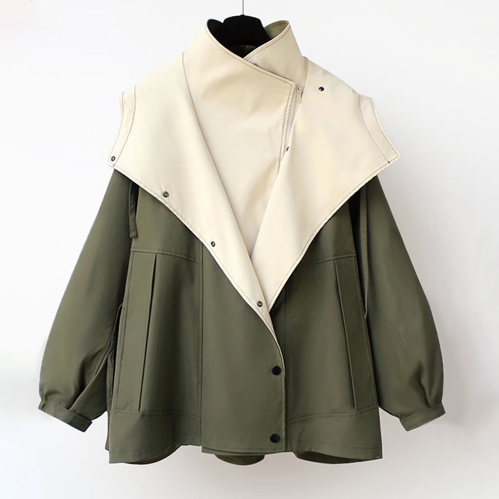 Valeria | Elegante wetterfesti Windbreaker-Jacke