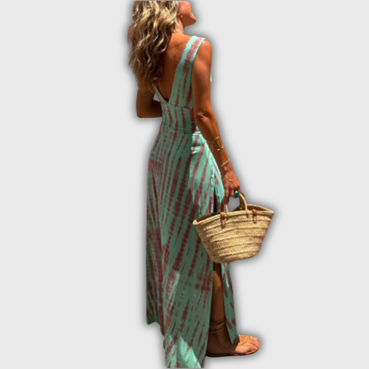 Bianca – Kleid mit tiefem Ausschnitt und Cut-Outs