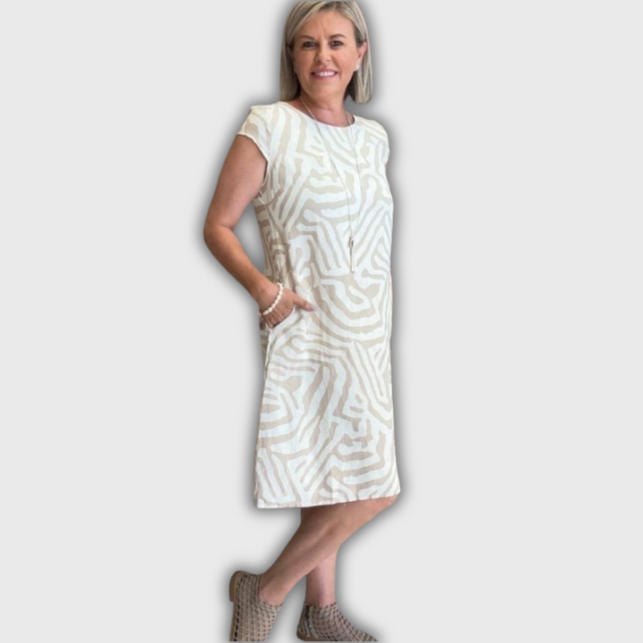 Camille - Sommerkleid mit Rundhalsausschnitt