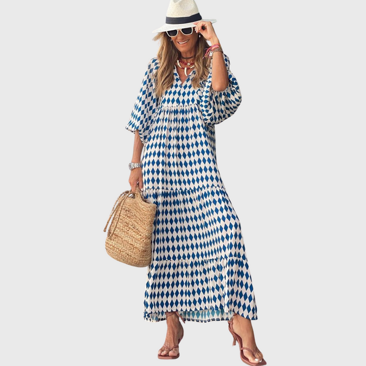 Fleur | Boho Maxi-Chleid