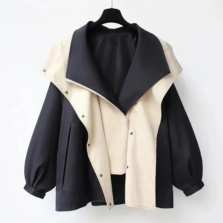 Valeria | Elegante wetterfesti Windbreaker-Jacke