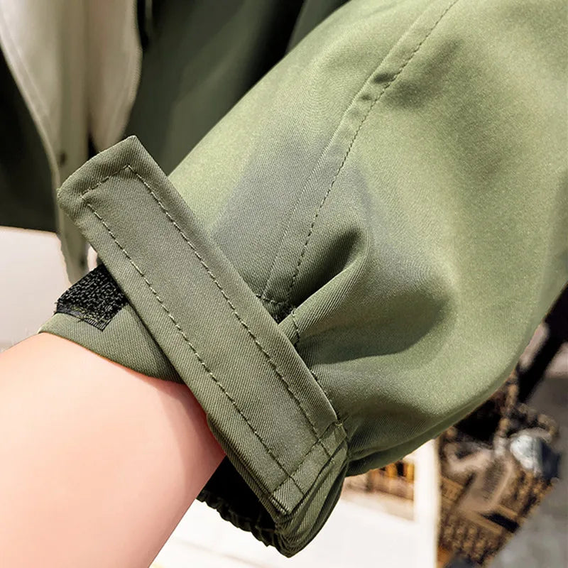Valeria | Elegante wetterfesti Windbreaker-Jacke