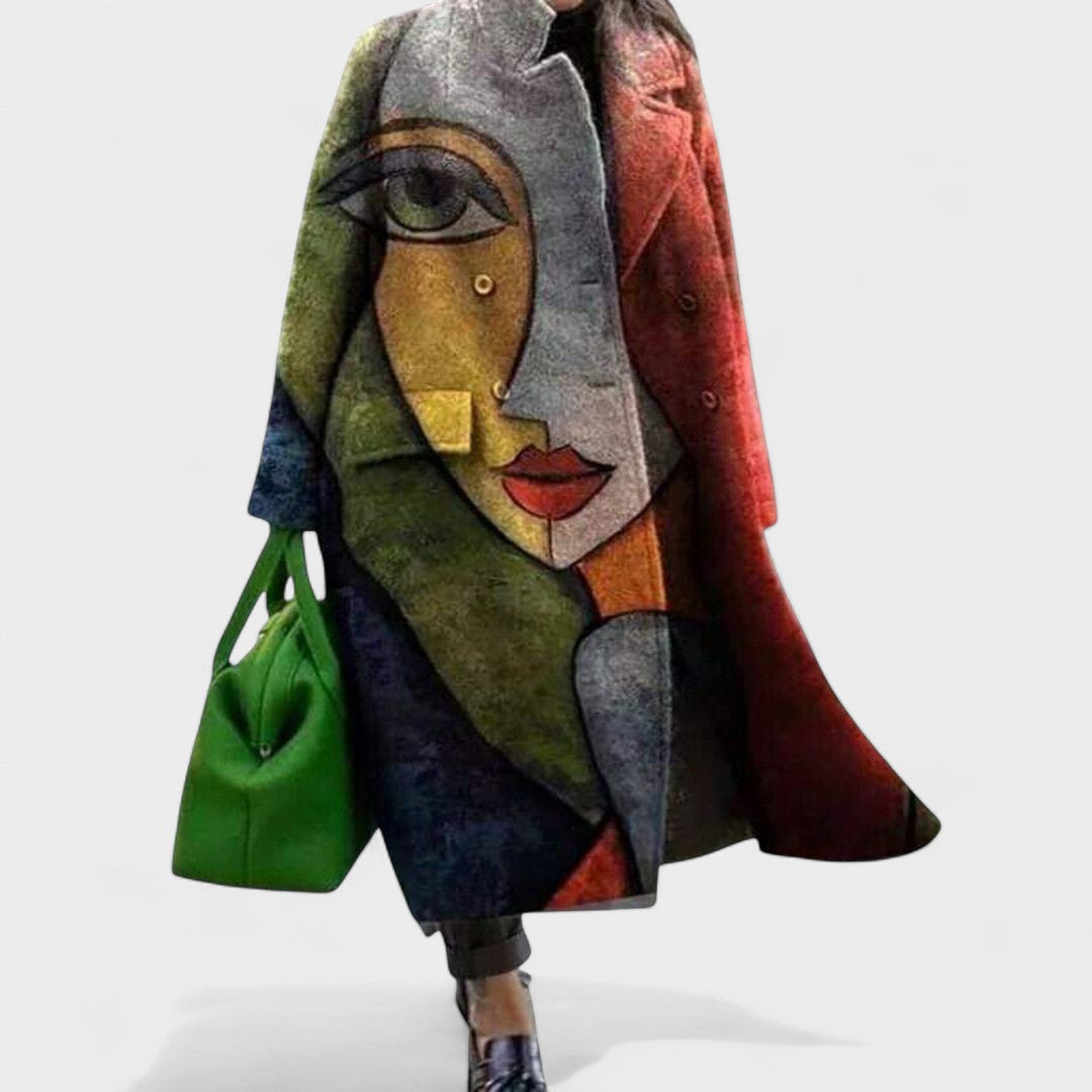 Flavia | Eleganter Longline-Mantel