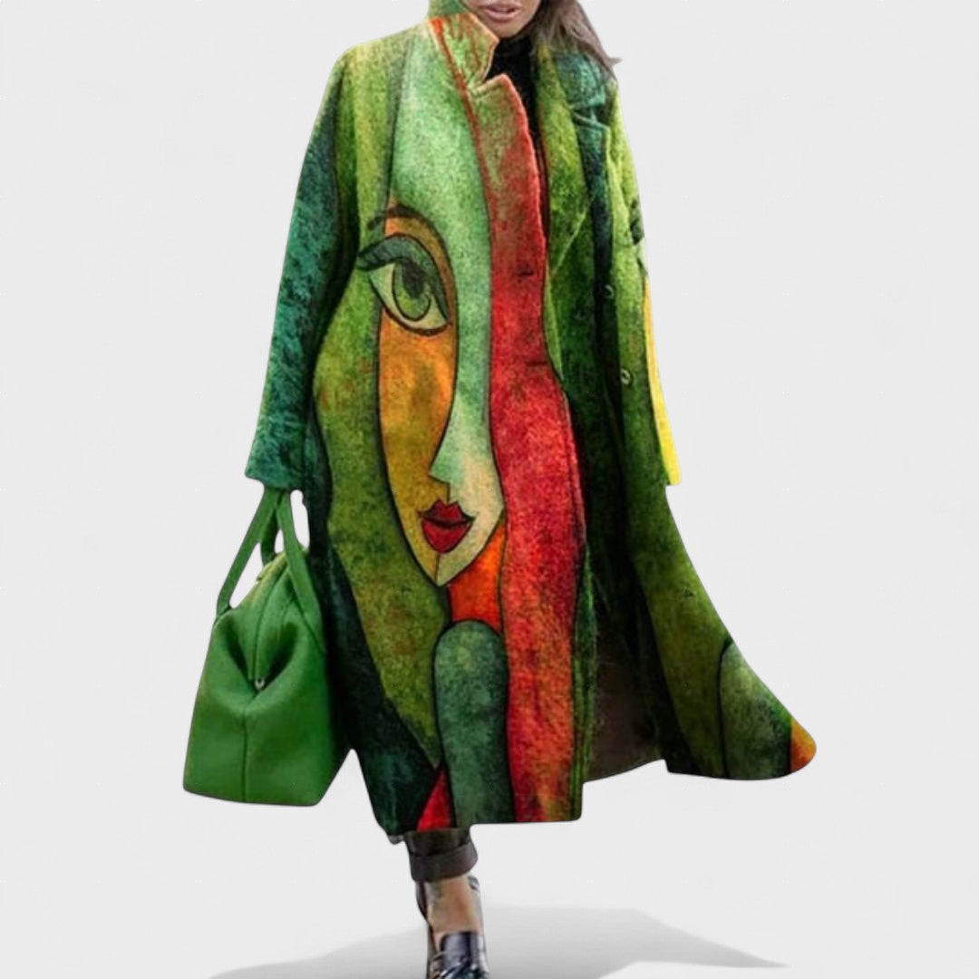 Flavia | Eleganter Longline-Mantel