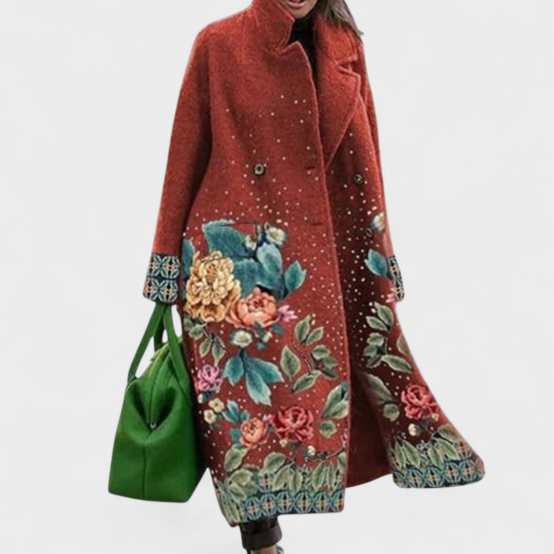 Flavia | Eleganter Longline-Mantel