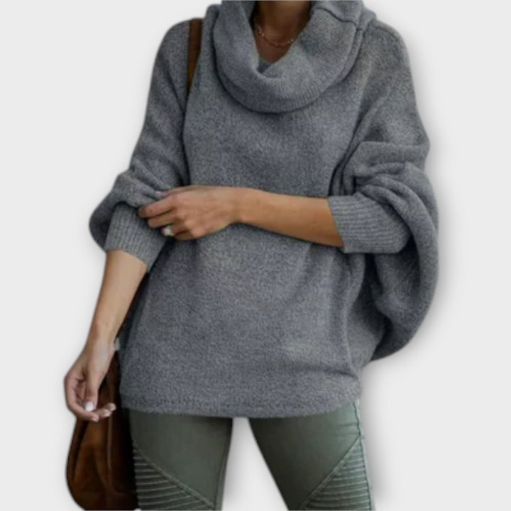 Ulrike - Eleganter Frauepullover im Schildpatt-Design