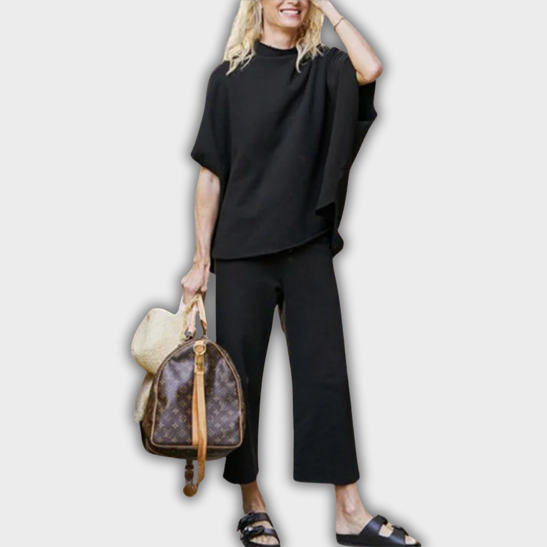 AELLA – S’gmüetlichs Set mit lockerem Schnitt & Fledermausärmlä