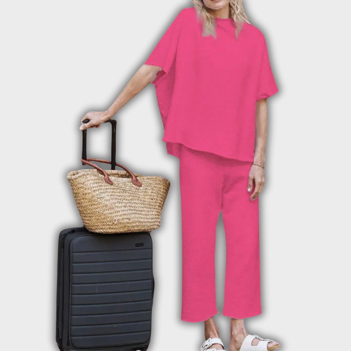 AELLA – S’gmüetlichs Set mit lockerem Schnitt & Fledermausärmlä