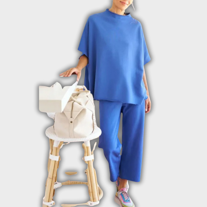 AELLA – S’gmüetlichs Set mit lockerem Schnitt & Fledermausärmlä