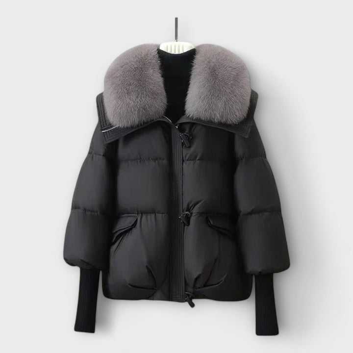 Lucyna - Eleganti Jacke mit Pels