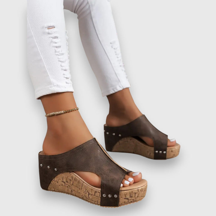 Vicky – Keilabsatz-Sandale