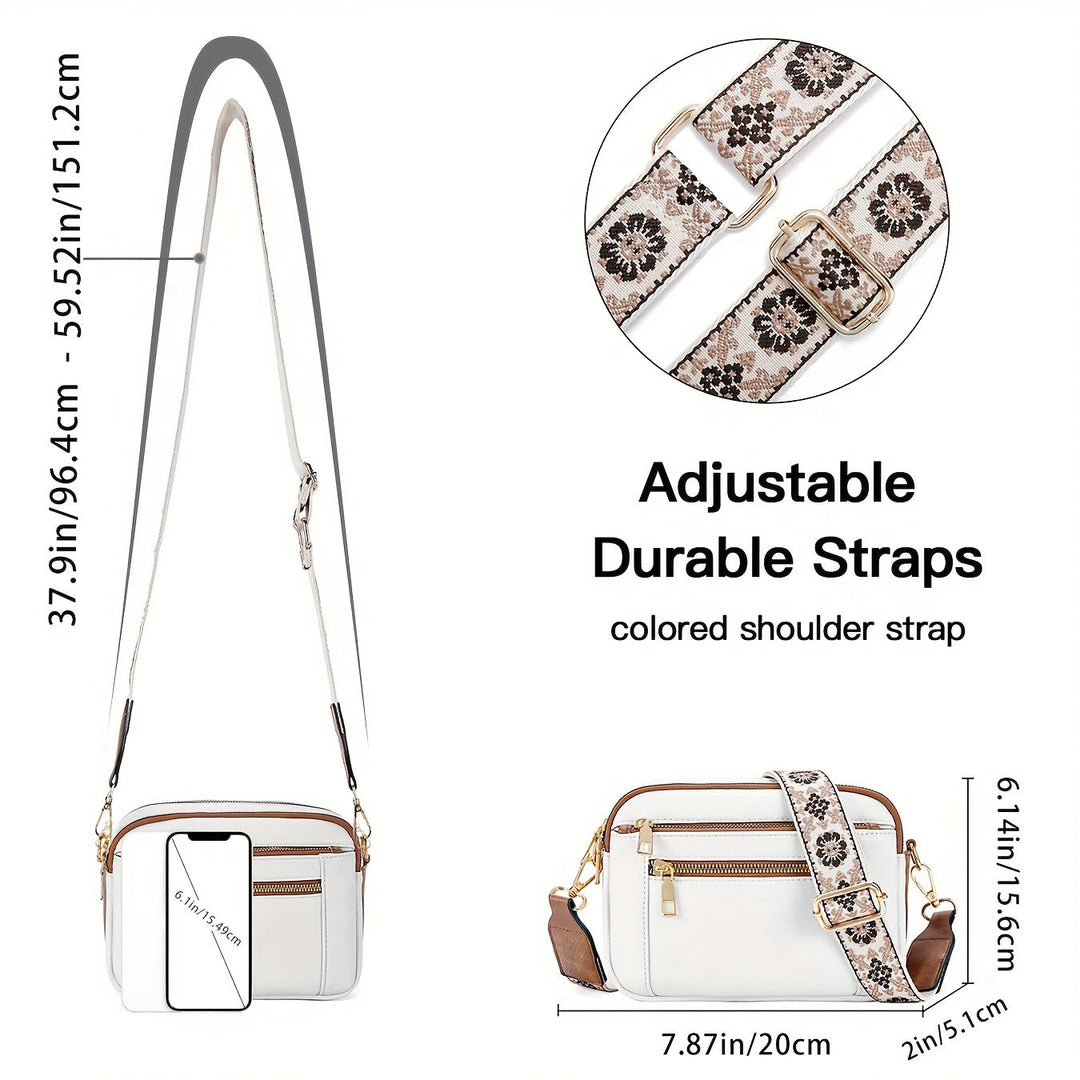 Léora. - Crossbody Tasche us veganem Leder