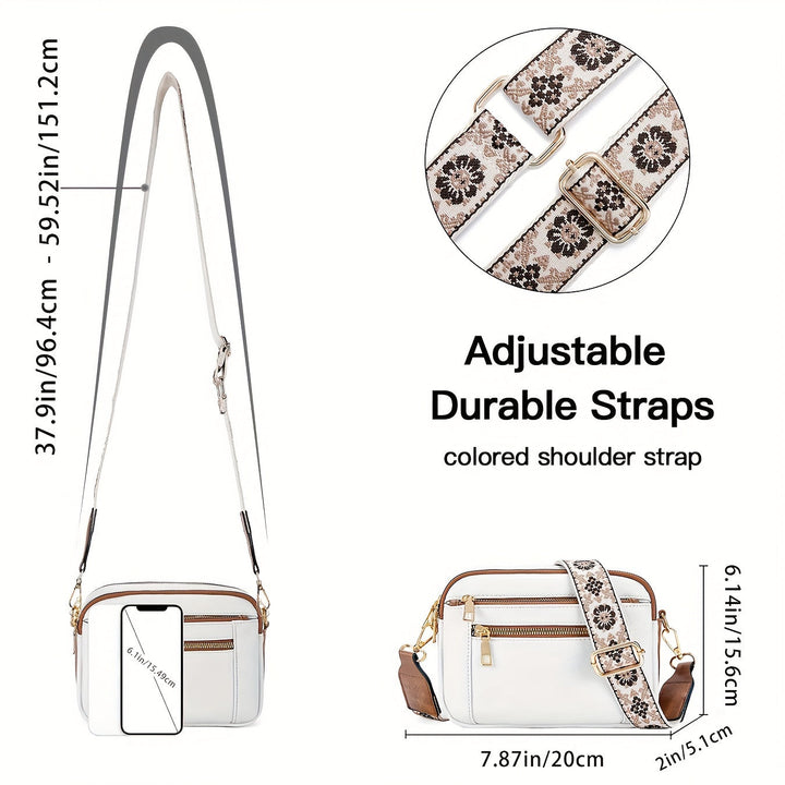 Léora. - Crossbody Tasche us veganem Leder
