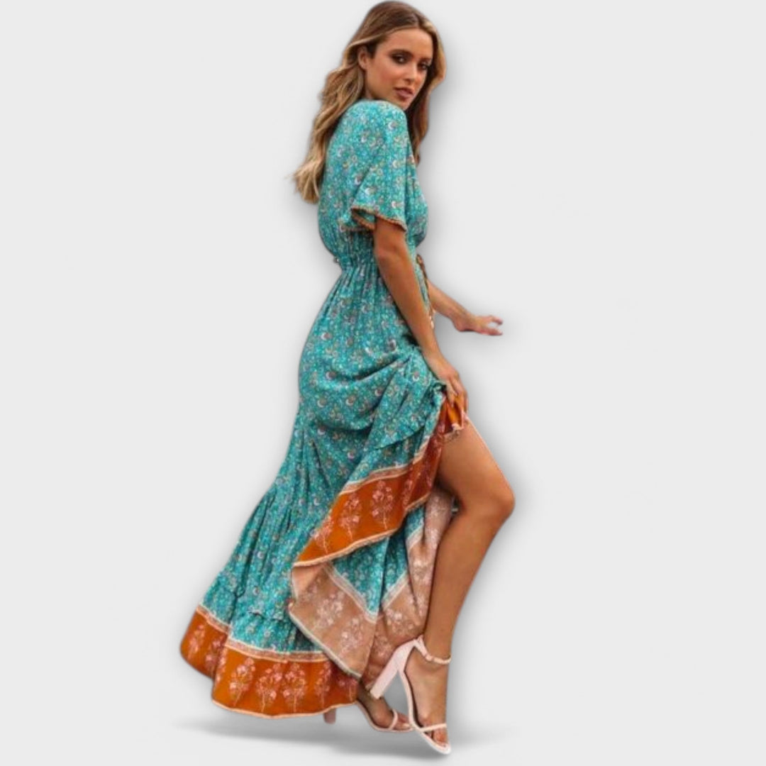 Sirva – Boho Maxi-Chleid