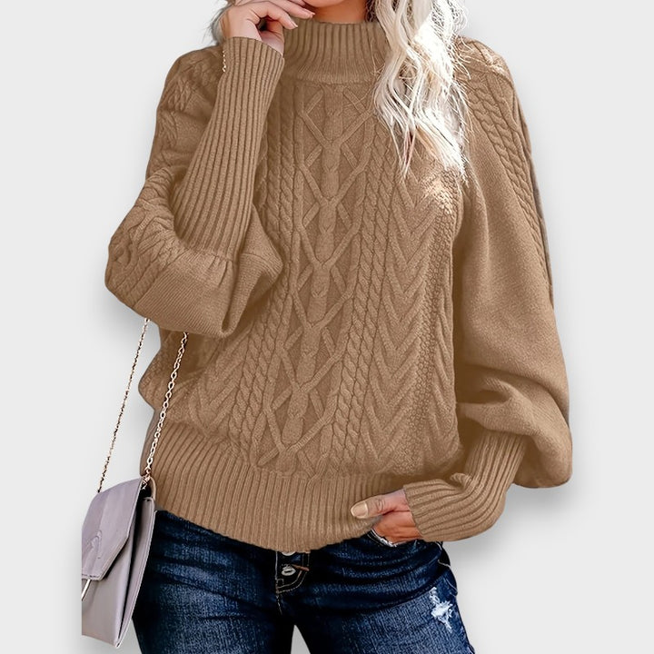 Tinsley | Lässiger Langarm Strickpullover