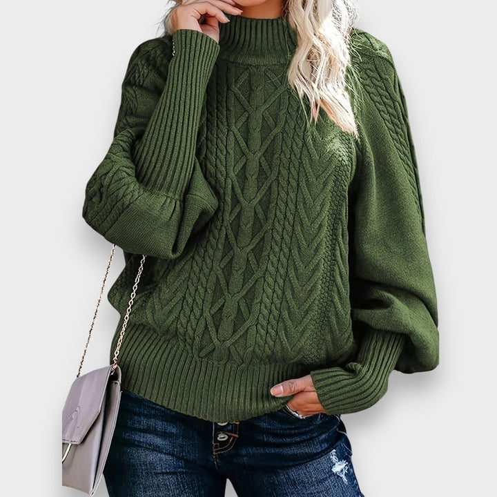 Tinsley | Lässiger Langarm Strickpullover