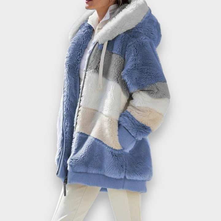 Astrid | Winterjacke mit Kapuze und Reissverschluss