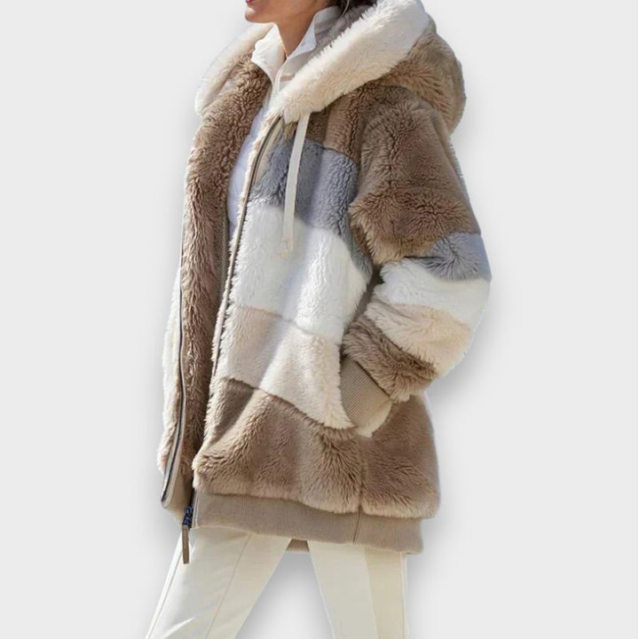 Astrid | Winterjacke mit Kapuze und Reissverschluss