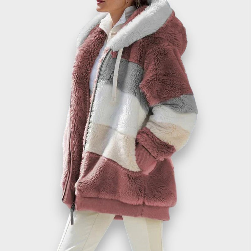 Astrid | Winterjacke mit Kapuze und Reissverschluss