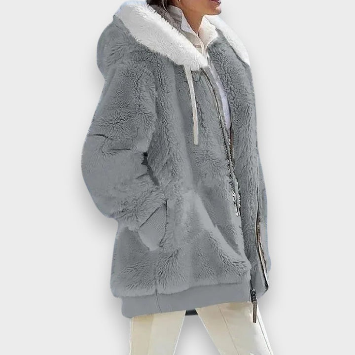 Astrid | Winterjacke mit Kapuze und Reissverschluss