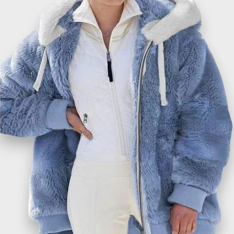 Astrid | Winterjacke mit Kapuze und Reissverschluss