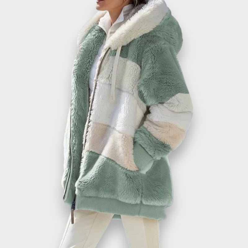 Astrid | Winterjacke mit Kapuze und Reissverschluss