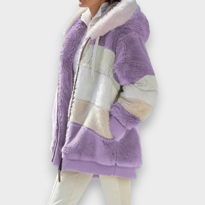 Astrid | Winterjacke mit Kapuze und Reissverschluss