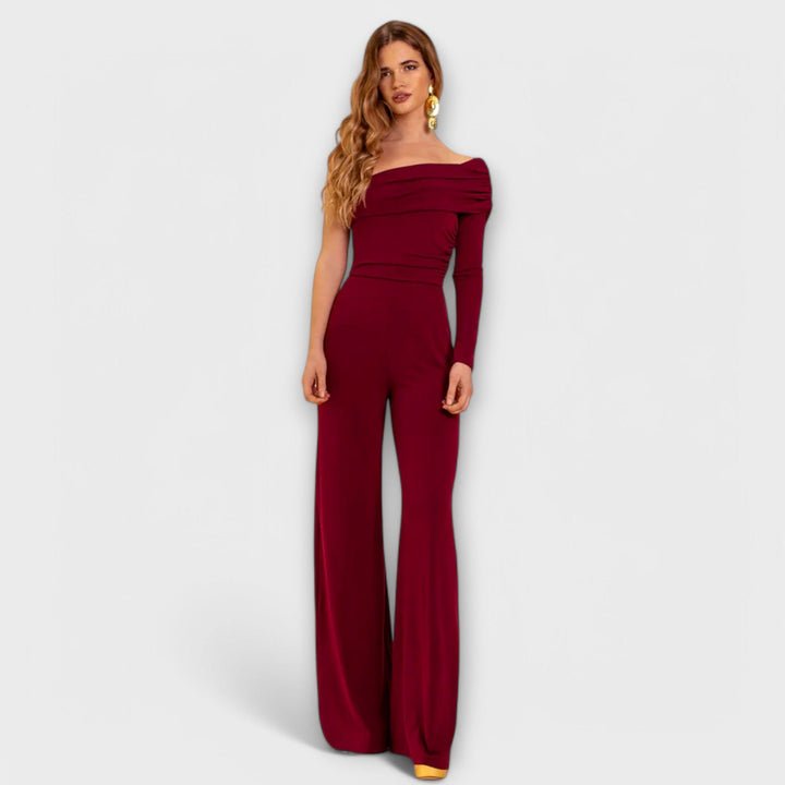 Fiona – Elegante One-Shoulder Jumpsuit