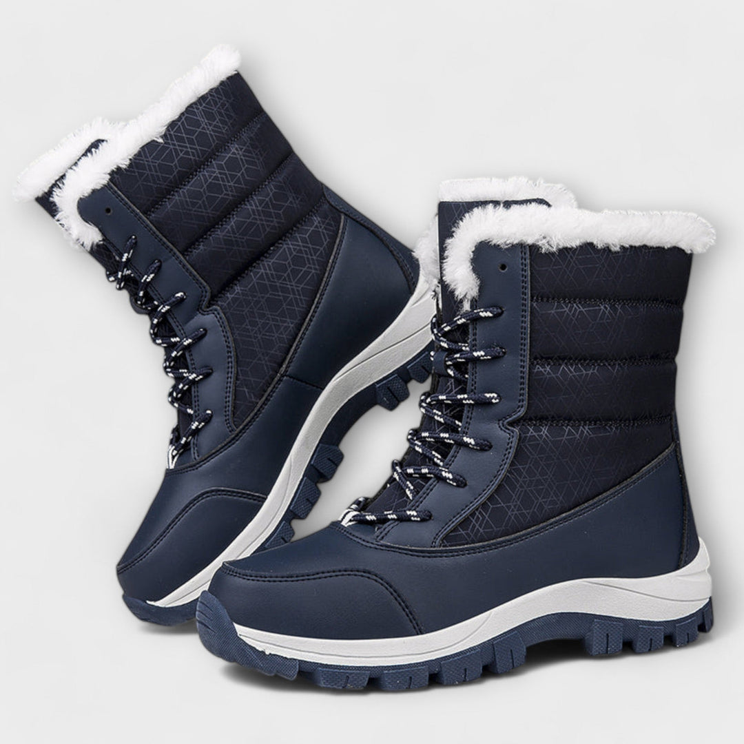 Wasserdichti Winterstiefel für Dämme