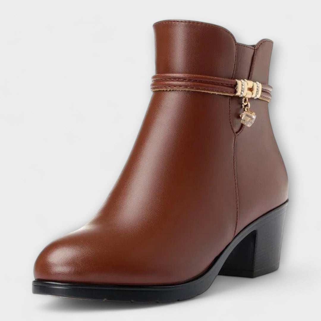 Frederika – Elegante Winterstiefel mit Reisverschluss
