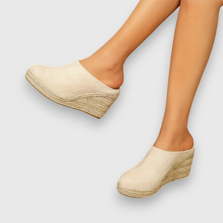 Sienna – Espadrille-Keilabsatz-Sandale