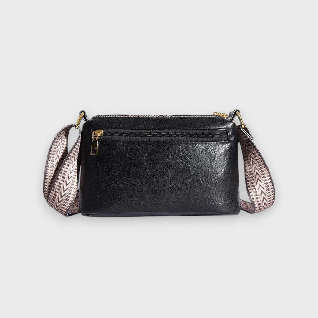 Jana | Schultertasche aus raffiniertem Leder