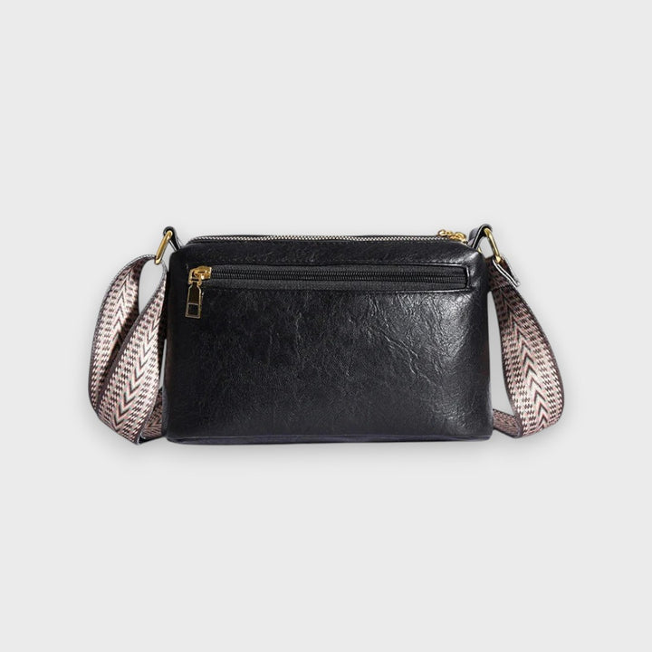 Jana | Schultertasche aus raffiniertem Leder