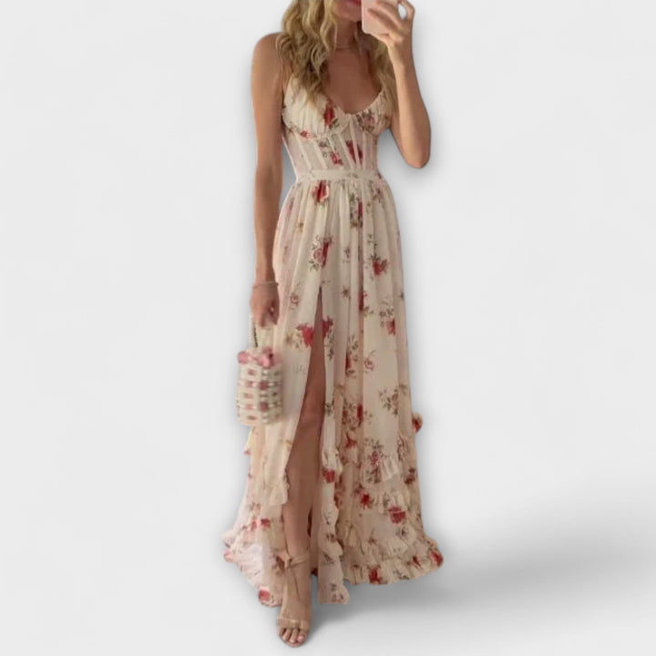 Hazel - Kleid mit Blüemamuster
