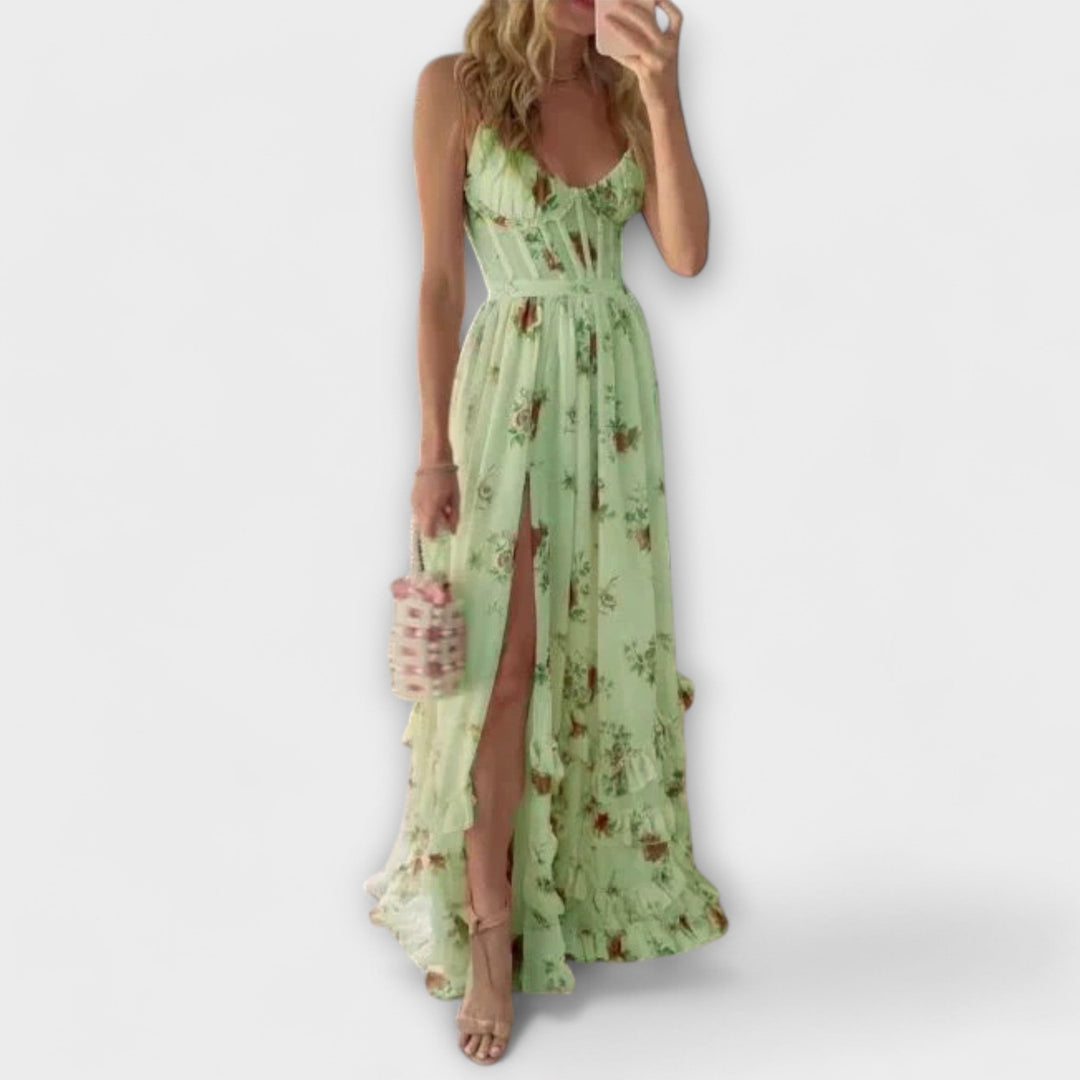 Hazel - Kleid mit Blüemamuster