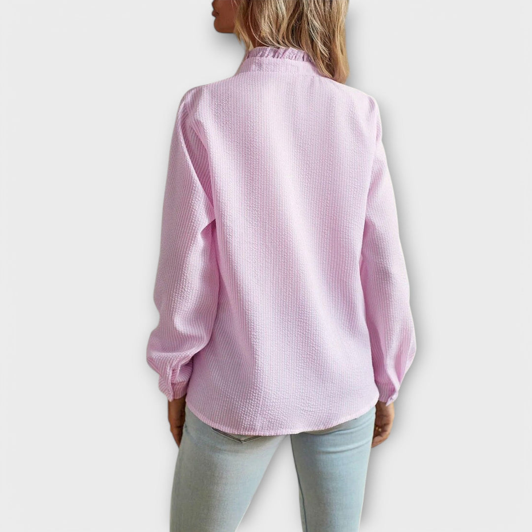 Lily - Eleganti Langarmblusä