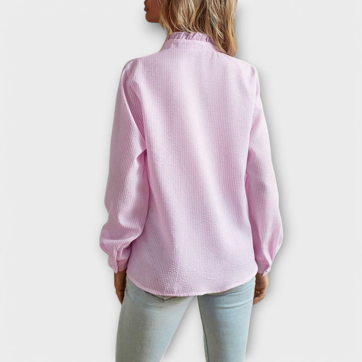 Lily - Eleganti Langarmblusä