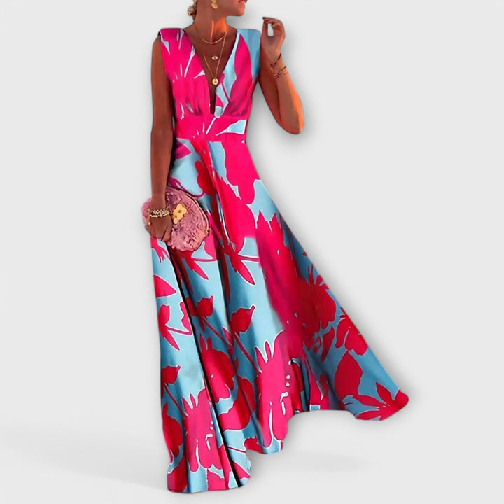 Elegants ärmelloses Damekleid