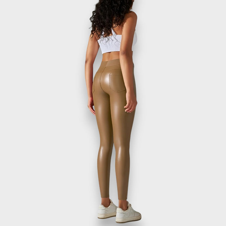 Alice | Kunstleder Formstrumpfhose