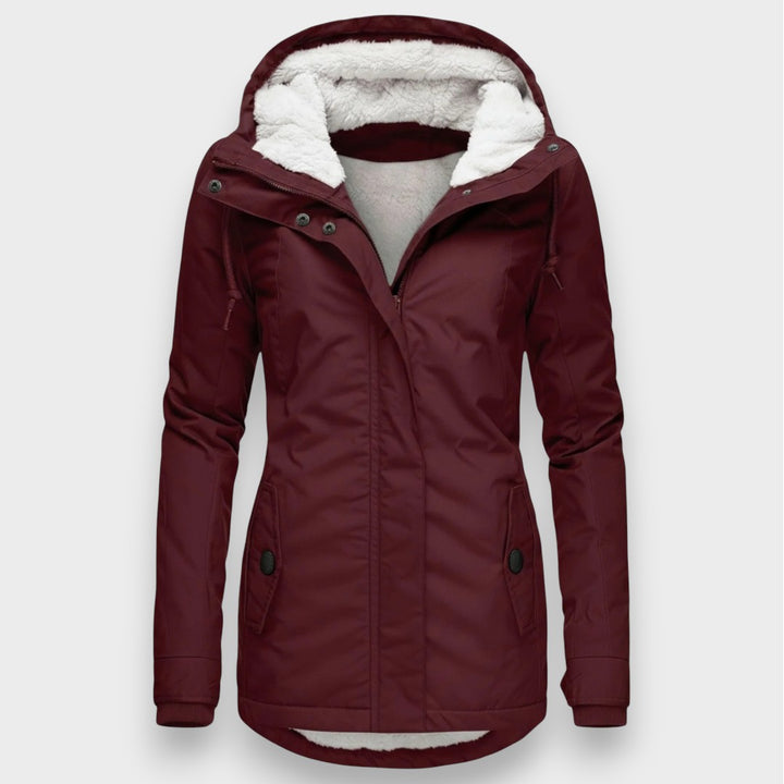 Chloé | Herbstliche lange Fleecejacke