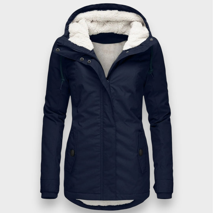 Chloé | Herbstliche lange Fleecejacke