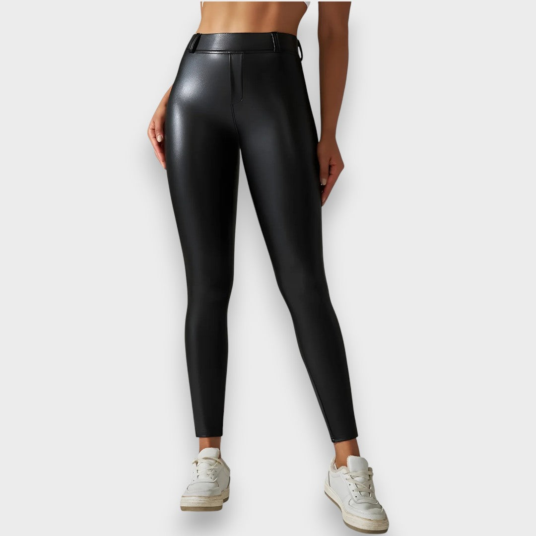 Alice | Kunstleder Formstrumpfhose