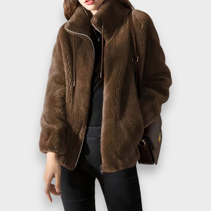 Delphine | Gemütliche Zip Jacke