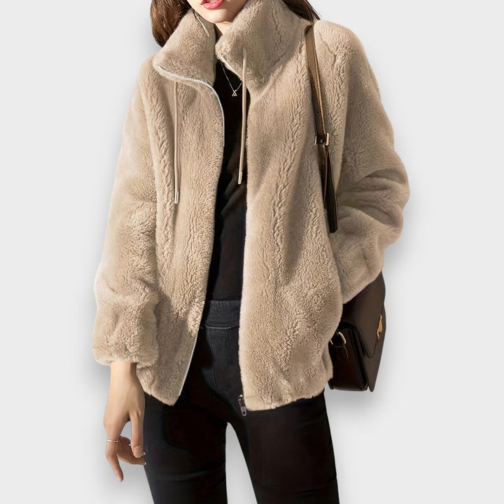 Delphine | Gemütliche Zip Jacke