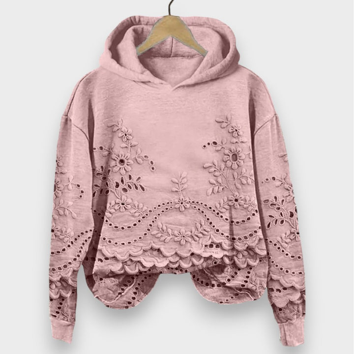 Alina | Pullover mit Spitzenverzierung